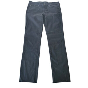 AG Black Raw Hem Skinny Jeans Size 26